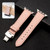 Butterfly Clasp Business Top Layer Cowhide Leather Strap Watchband