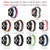Small Waist Single Loop Nylon Braid Replacement Watchband For Apple Watch Series 7 45mm / 6&SE&5&4 44mm / 3&2&1 42mm