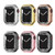 Electroplating PC Single Row Diamond Protective Case For Apple Watch Series