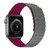 Silicone Magnetic Integrated Short Strap Watchband For Apple Watch Series