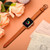 14mm Leather Strap Watchband For Apple Watch Series