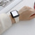 Ceramic One-bead Steel Strap Watchband For Apple Watch Series