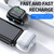 JJT-997 Type-C Interface Earphone and Watch Double-sided Wireless Charger for AirPods & iWatch