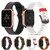 Sewing Matte Leather Watchband for Apple Watch Series