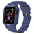 Three-proof Solid Color Integrated Strap For Apple Watch Series