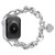 Stainless Steel Heart Pendant Watchband For Apple Watch Series