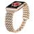 Heart Diamond Metal Watchband For Apple Watch Series