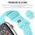 Butterfly Buckle Silicone Watchband, Size: L For Apple Watch Series