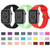 Butterfly Buckle Silicone Watchband, Size: L For Apple Watch Series