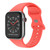Butterfly Buckle Silicone Watchband, Size: L For Apple Watch Series
