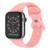 Butterfly Buckle Silicone Watchband, Size: L For Apple Watch Series