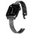 Four-row Diamond-set Metal Watchband For Apple Watch Series