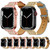 Pearl Diamond Leather Watch Band For Apple Watch Series