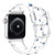 Square Buckle Transparent Watch Band For Apple Watch Series
