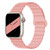 Reverse Buckle Magnetic Silicone Watch Band For Apple Watch Series
