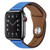 PU Leather Black Buckle Watch Band For Apple Watch Series
