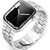 5-bead Stainless Steel Watch Band For Apple Watch Series