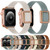 Magnetic Rose Gold Square Buckle Watch Band For Apple Watch Series