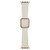 Rose Gold Square Buckle Silicone Watch Band For Apple Watch Series