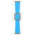 Rose Gold Square Buckle Silicone Watch Band For Apple Watch Series