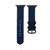 Black Buckle Canvas Watch Band