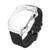 Crystal Clear Polycarbonate Case Silicone Watch Band
