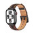 Colorful Sewing Thread Leather Watch Band