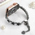 Shell Beads Chain Bracelet Metal Watch Band