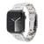 Three-Bead Stainless Steel Watch Band