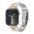 Three-Bead Stainless Steel Watch Band