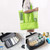 Portable Double Layer Mesh Sport Duffel Beach Picnic Shoulder Storage Bag Handbag