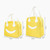 Smiley Face Lunch Box Bag Waterproof Insulated  Portable Bento Packet