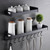 80cm Kitchen Multi-function Wall Hanging Holder Seasoning Storage Rack