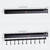 70cm 10 Hooks Kitchen Multi-function Wall Hanging Holder Seasoning Storage Rack