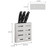 304 Stainless Steel Wall-mounted Kitchen Rack Hanging Knife Holder