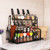 30cm Multi-function Kitchen Double Layers Seasoning Storage Rack