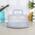 Plastic Round Handle Storage BoxePortable Cake Box