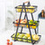 3-Layer Handheld Fruit Basket Removable Living Room Kitchen Bread Snacks Storage Basket