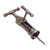 Multifunction Portable Screw Corkscrew Zinc Alloy Wine Bottle Opener, Packing: White Box