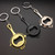 Pan Bottle Opener Key Chain Car Bag Pendant