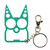 2 PCS 6 In 1 Multifunctional Keychain Zinc Alloy Bottle Opener