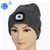 Unisex Warm Winter Polyacrylonitrile Knit Hat Adult Head Cap with LED and Bluetooth