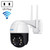 ESCAM QF218 1080P Pan / Tilt AI Humanoid Detection IP66 Waterproof WiFi IP Camera, Support ONVIF / Night Vision / TF Card / Two-way Audio, US Plug