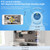 Anpwoo-YT002W 100W 3.6mm Lens Wide Angle 720P Smart WIFI Monitor Camera , Support Night Vision & TF Card Expansion Storage