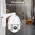 QX2 4G (EU Version) 1080P HD 360 Degrees Panoramic Day and Night Full-color IP66 Waterproof Smart Camera, Support Motion Detection / Two-way Voice / TF Card, AU Plug
