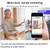 J-02130 1.3MP Dual Antenna Smart Wireless Wifi IP Camera, Support Infrared Night Vision & TF Card(64GB Max)