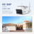 ESCAM QF180 H.265 3MP Solar Wifi IP Camera, Without Battery