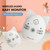 Wireless Audio Baby Monitor Support Voice Monitoring + Intercom + Night Light without Battery