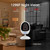 ESCAM QF006 3MP 1296P HD Indoor Wireless PTZ IP Camera IR Night Vision AI Humanoid Detection Home Security CCTV Monitor