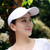 Lightweight and Comfortable Visor Cap for Women in Outdoor Golf Tennis Running Jogging Adjustable Strap